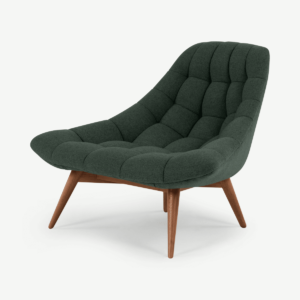Kolton Accent Armchair, Woodland Green Fabric