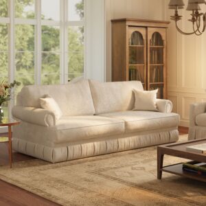 Cottonfy Kensington Chesterfield Style Retro Sofa with Storage
